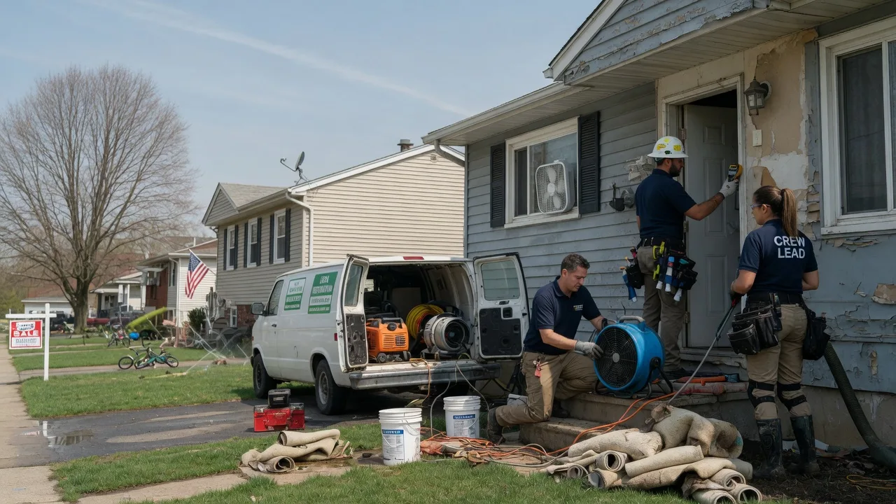 Flood Cleanup in Houghton Lake Heights, MI near me
