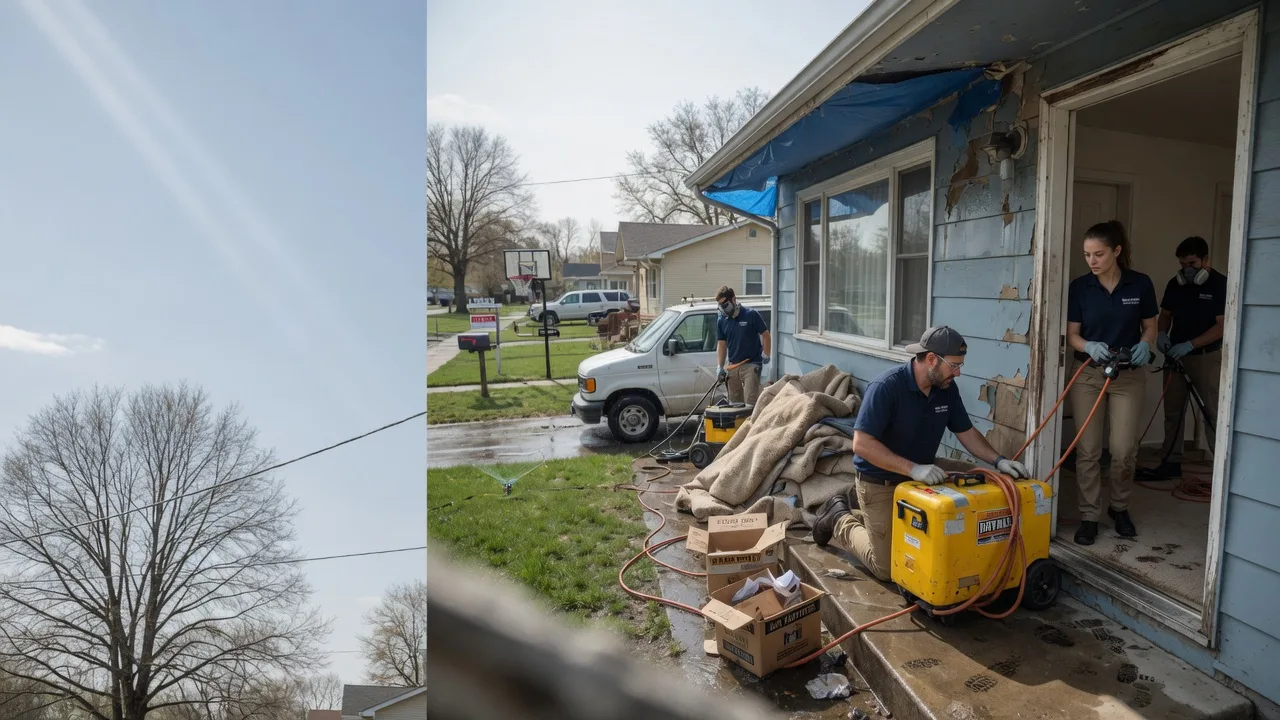 Basement Flood Cleanup in Houghton Lake Heights, MI near me